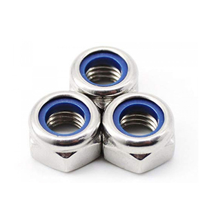 M3-M16 304 acier inoxydable tout métal insérer contre-écrou DIN980 GB6184 couple dominant hexagone hexagonal autobloquant contre-écrou galvanisé - Product Image 4