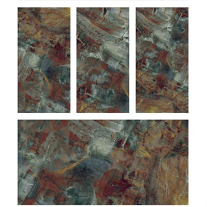 Salon moderne 600x1200 Carreaux de mur en porcelaine émaillée haute brillance motif marbre antidérapant résistant aux acides pour appartements - Product Image 1