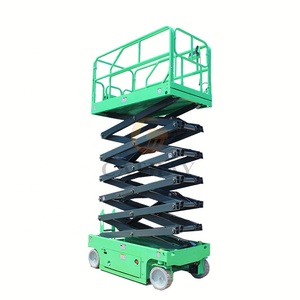 Meja angkat gunting hidrolik pengangkat pria, gunting Platform kerja udara - Product Image 2