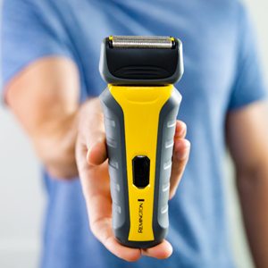 Rasoir électrique sans fil pour homme, utilisation humide/sèche, 100 % étanche, 60 minutes d'autonomie, chargement USB, tondeuse de précision pour barbe et poils rebelles, fabrication allemande - Product Image 1