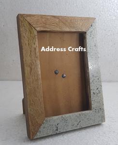 American Design Handmade Wooden Picture <b>Frames</b> High Quality Unique Terrazzo Wood <b>Frames</b> Eco-Friendly for Bedroom Home Decor - Product Image 1