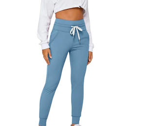 Top Trending 2024 Wholesale <b>Legging</b> Jogger Polyester or Nylon Elastic Jogger Pants Autumn Pants Joggers <b>Women</b> - Product Image 1