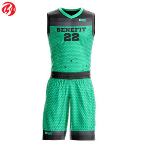 Uniforme de ropa deportiva de nuevo diseño con nombre y número de equipo Bsci poliéster ropa deportiva camisetas y pantalones cortos de baloncesto hechos a medida - Product Image 2