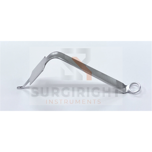 Hohmann retractor bค่อม, ที่จับเหล็กแบบแมนนวล9 34ยาว7ใบมีดกว้าง19มม. โดย surgiright - Product Image 1
