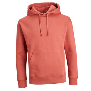Peach Plain <b>Hoodie</b> for <b>Men</b> & Women Unisex Fleece Premium 100% Soft Cotton Pullover <b>Hoodie</b> | Custom Logo OEM Winter Streetwear - Product Image 6