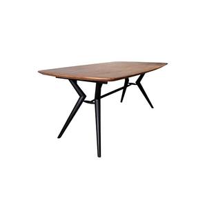 Table à manger au design industriel moderne pouvant accueillir 4 à 10 personnes, parfaite pour les restaurants et les cafés, meubles en métal durable, look élégant - Product Image 3
