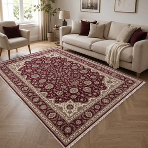 Tapis traditionnel lavable Saruk Garnet RW3059 de Rug Weavers, chenille lavable, 10 tailles, vente en gros et dropshipping - Product Image 3