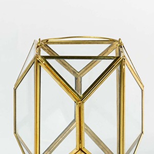 Adorno de cena romántica, candelabro de Metal de hierro creativo, tarro de linterna de hierro elegante, vela, habitación de luz - Product Image 3