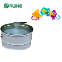 Composé de caoutchouc de silicone liquide approuvé LFGB et FDA pour produits infantiles, dureté personnalisée 30A-60A