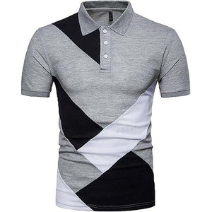 Uniforme de Empresa de Alta Calidad, Camiseta Polo de Hombre de Algodón y Poliéster de 200 g/m², Camiseta Polo con Logotipo Bordado Personalizado para Hombre, Camisetas Polo de Golf - Product Image 4