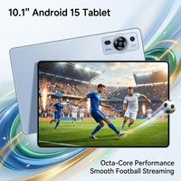Tablet PC Android 15 de 10.1 Pulgadas, 4G LTE, Doble SIM, 12GB RAM, 256GB ROM, Octa Core, WiFi, para Estudio y Entretenimiento