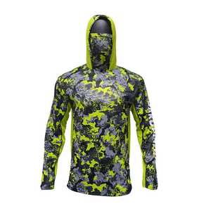 Camisetas de Pesca Ligeras con Capucha para Hombre, Camiseta de Manga Larga con Capucha, Logotipo Personalizable, Transpirable, Impermeable - Más de 50 Unidades Bajo Demanda - Product Image 1