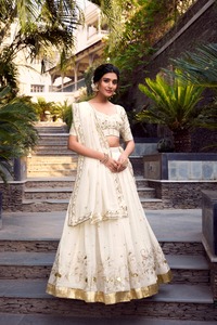 Diseñador de Ropa Étnica Lehenga Choli con bordado Trabajo Calidad Premium Lehenga Choli con Dupatta - Product Image 5