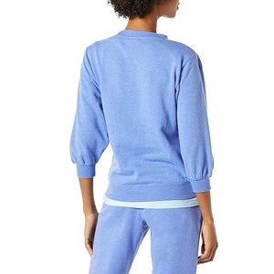 Sweat-shirt à broderie décontracté personnalisé pour femmes Pull-over en coton disponible en différents styles avec logo à l'avant - Product Image 2