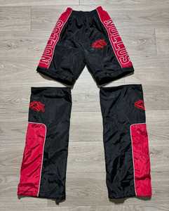 Short de course d'été pour hommes avec taille élastique Logo imprimé personnalisé Meilleur short de gym avec sangle épissée Warriors pour le style des taureaux - Product Image 3