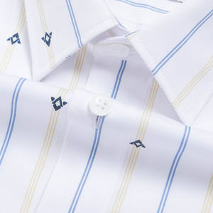 Aristino Chemise rayée bleue pour homme ALS2000Z Vente en gros Prix chaud Produit de qualité supérieure - Product Image 2