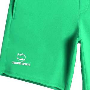 Wholesale Custom 100% Cotton Polyester Blend <b>Sweat</b> <b>Shorts</b> <b>Men</b> Casual Fleece Terry Breathable Quick Dry OEM Service - Product Image 3