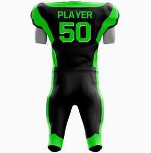 Precio de fábrica Uniformes de fútbol americano Logotipo personalizado Impreso Uniforme de fútbol americano transpirable de secado rápido Bajo MOQ - Product Image 6