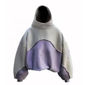 Sudadera con Capucha Unisex Extra Grande, 100% Algodón Grueso, Forro Polar, Color Sólido, Estilo Urbano Premium, OEM - Product Image 1