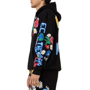 Wholesale 3d Puff Print <b>Hoodie</b> <b>Oversized</b> Hoodies <b>Men</b> 100% Cotton Printing Logo Heavy Weight OEM Hoodies and Sweatshirts <b>for</b> Boys - Product Image 4