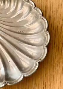 Cuenco decorativo con acabado antiguo de estilo de concha de mar, clásico hecho a mano para sala de estar, mesa de comedor, exhibición o uso inspirado en la playa - Product Image 5