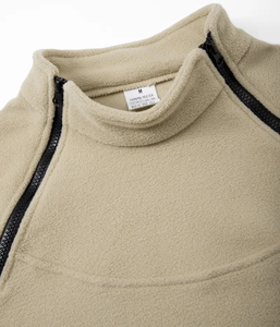 Ensemble deux pièces décontracté pour homme, automne-hiver, doublé polaire, col rond contrasté, sweat-shirts à manches longues, 100% coton, teinture unie - Product Image 4