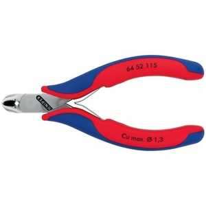 กรรไกรตัดด้านหน้าอิเล็กทรอนิกส์ KNIPEX ความยาว 115 มม. รูปทรง 5 แบบ ไม่มีกระจกเงา ด้ามจับหลายส่วนสำหรับกรรไกรตัดกระดาษ - Product Image 4