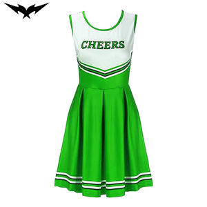 High Quality Women's <b>Dance</b> Performance Cheerleading Uniforms Sublimation Printing Shiny Crystal Applique Girls' Cheer Uniforms - Product Image 5