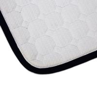Ensemble de tapis de selle de dressage équin à sublimation en matériau écologique Tapis de cheval Numnah avec coussinets assortis Logo de couleur personnalisé