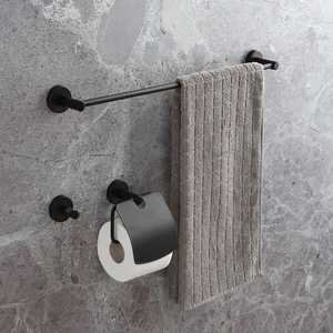 Juego de 3 Accesorios de Baño en Negro Mate - Product Image 2