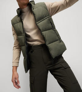 Gilet léger pour homme, veste sans manches matelassée, veste d'hiver chaude, décontractée, pour le travail en extérieur, coupe-vent, chauffe-corps, tendance moderne - Product Image 2