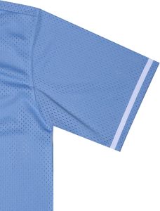 Elegante personalizado béisbol uniforme sublimación equipo ropa deportiva Durable personalizado transpirable 100% poliéster cuello en V camisa Unisex - Product Image 6