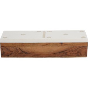 Tendencia: Piezas de dominó de hueso de camello, decoración para juegos, decoración de mesa de dominó de madera india, dominó de resina de madera para interiores, para tiendas de artículos para el hogar - Product Image 2