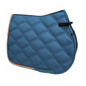 Gran oferta en almohadilla de sillín de uso General de diamante trenzado ecuestre de color personalizado, almohadillas de sillín de uso General para equitación - Product Image 2