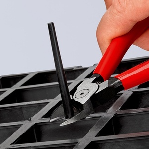 คีมตัดด้านข้างหัวตรงขัดเงา KNIPEX 140 มม. สำหรับพลาสติกเคลือบพลาสติก - Product Image 5