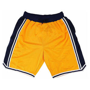 High Quality Custom Double <b>Layer</b> Mesh Shorts with Pockets Solid Pattern Casual Gym Running Training Wear by Manufacturer - Product Image 4