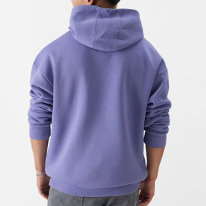 Nuevo estilo Recién llegado Tamaño personalizado Hombres Sudadera con capucha Venta caliente Básicos Algodón Mezclado Regular Fit Hombres Sudaderas con capucha de gran tamaño OEM - Product Image 3