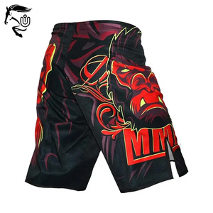 Direct Factory Customized Premium Quality Lightweight <b>MMA</b> Boxing <b>Shorts</b> with Own Logo Sportswear <b>for</b> Martial Arts OEM Service - Product Image 2