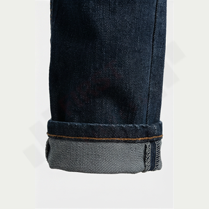 กางเกงยีนส์เดนิมผู้ชายแฟชั่นทันสมัยคุณภาพพรีเมียมผ้าเนื้อนุ่มแบบวินเทจลำลองสำหรับฤดูหนาวซักได้จำนวนมาก - Product Image 6