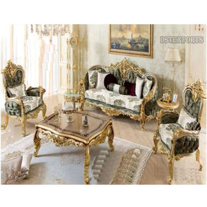 Canapés en teck de qualité supérieure, style antique, aspect élégant, canapé de salon, vente chaude, DST Exports, canapés abordables pour le Canada - Product Image 1