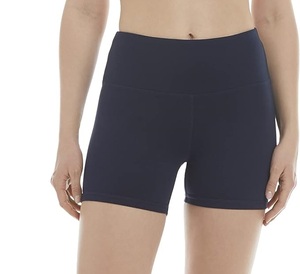 Pantalones cortos de bicicleta de cintura alta de rendimiento para mujer, pantalones cortos deportivos de verano con cordón de secado rápido con bolsillo, lote en stock de gran venta - Product Image 3