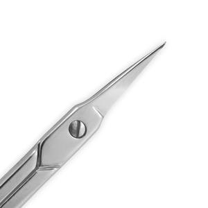 Ciseaux de manucure professionnels en acier inoxydable en gros | Ciseaux à ongles de beauté droits incurvés russes pointus OEM de haute qualité - Product Image 6