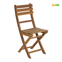 Ensemble table et chaises pliantes en rotin et acier BeNK PE, mobilier d'extérieur pour parc, cuisine, sous-sol - Design minimaliste
