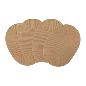 Napperon de table élégant à l'aspect tissé neutre, décoratif, lavable et réutilisable pour la maison, les restaurants et les hôtels - Product Image 3