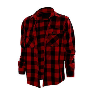 Chemises en flanelle décontractées vintage 2025 pour hommes et femmes, manches longues, 100 % coton, coupe-vent pour motards, écologiques, séchage rapide, respirantes, grandes tailles - Product Image 5