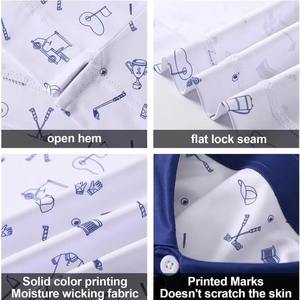 เสื้อสำหรับผู้ชายผ้าถักโพลีเอสเตอร์ยืดได้พิมพ์ลายออกแบบสบายๆเดินทางธุรกิจสบายๆฤดูร้อนหรูหรา - Product Image 5