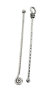 Metal Knot Design Handle Drink Stirrer <b>Silver</b> Juice <b>Tea</b> Drink Cocktail Coffee Stirring Stick For Cake Restaurant Home Party - Product Image 5