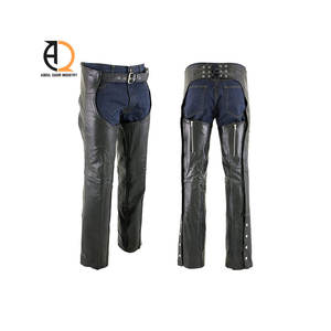 Chaparreras Vaqueras Duraderas de Alta Calidad Hechas de Cuero Genuino de Primera Calidad - Product Image 1