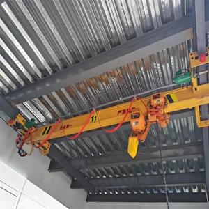 5ton 10 tấn Công suất nổ LX treo dầm đơn trên không cầu trục tiết kiệm không gian - Product Image 5
