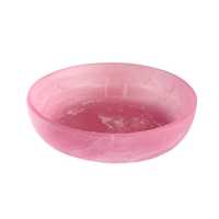 Bol en résine marbrée verte fait main, design japonais, vaisselle écologique, passe au lave-vaisselle, plat de service en stock, décoration de fête moderne